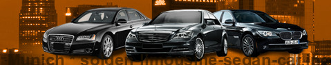Private transfer from Munich to Sölden with Sedan Limousine