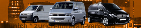 Private transfer from Munich to Zurich with Minivan