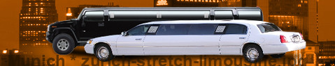 Private transfer from Munich to Zurich with Stretch Limousine (Limo)