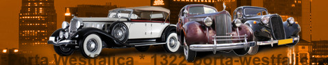 Vintage car Porta Westfalica | classic car hire | Limousine Center Deutschland