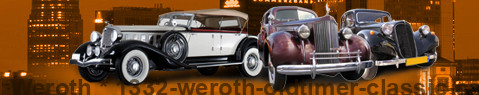 Vintage car Weroth | classic car hire | Limousine Center Deutschland