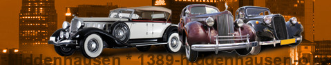 Vintage car Hiddenhausen | classic car hire | Limousine Center Deutschland