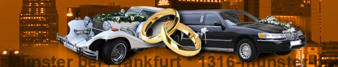 Hochzeitsauto Münster bei Frankfurt | Hochzeitslimousine | Limousine Center Deutschland