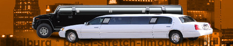 Privat Transfer von Freiburg nach Basel mit Stretchlimousine