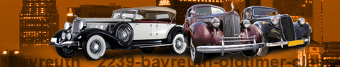 Vintage car Bayreuth | classic car hire | Limousine Center Deutschland