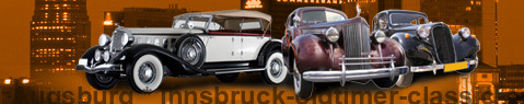 Private transfer from Augsburg to Innsbruck with Vintage/classic car
