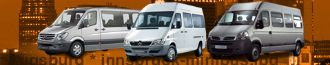 Private transfer from Augsburg to Innsbruck with Minibus
